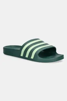 adidas papuci Adilette Aqua culoarea verde, JS1128 imagine