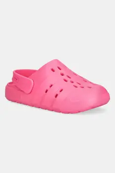adidas papuci Adilette Clog 2.0 culoarea roz, JR1260 imagine