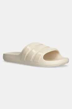 adidas papuci Adilette Flow culoarea bej, JI4790 imagine