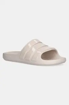 adidas papuci Adilette Flow culoarea bej, JP5684 imagine