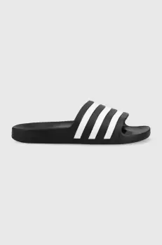 adidas papuci barbati, culoarea negru imagine