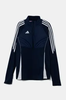 adidas Performance bluza copii culoarea albastru marin, cu imprimeu, IY0116 imagine
