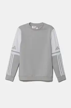 adidas Performance bluza copii culoarea gri, modelator, JD4824 imagine