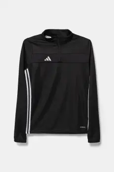 adidas Performance bluza copii culoarea negru, cu imprimeu, JD0565 imagine