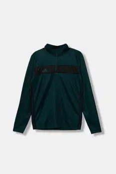 adidas Performance bluza copii culoarea verde, cu imprimeu, KC7237 imagine