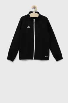 adidas Performance bluza copii ENT22 PREJKTY culoarea negru, neted imagine