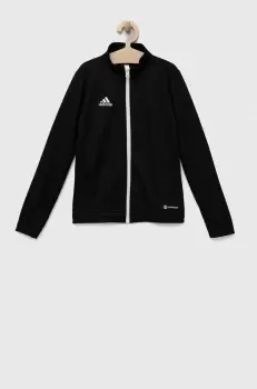 adidas Performance bluza copii ENT22 TK JKTY culoarea negru, neted imagine