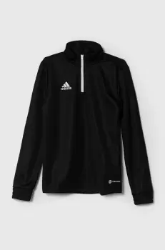 adidas Performance bluza copii ENT22 TR TOPY culoarea negru, cu imprimeu imagine