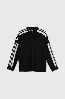 adidas Performance bluza copii SQ21 PREKT culoarea negru, cu imprimeu, GK9552 imagine