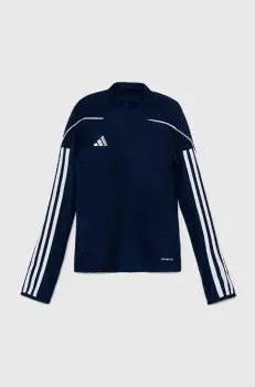 adidas Performance bluza copii TIRO23L TR TOPY culoarea albastru marin, modelator, HS3488 imagine