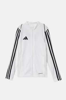 adidas Performance bluza copii TIRO23L TRKTY culoarea alb, cu imprimeu, HS3524 imagine