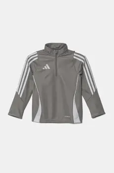 adidas Performance bluza pentru copii culoarea gri, cu imprimeu, IR9363 imagine