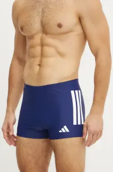 adidas Performance costum de baie 3 Stripes culoarea bleumarin, JN6536 imagine