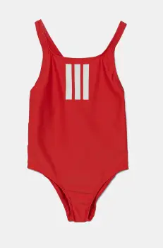 adidas Performance costum de baie copii culoarea rosu, JJ0438 imagine