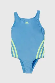 adidas Performance costum de baie dintr-o bucata pentru copii imagine