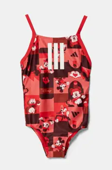 adidas Performance costum de baie dintr-o bucata pentru copii AD DY MICK x Disney culoarea rosu, JF8435 imagine