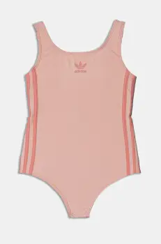 adidas Performance costum de baie dintr-o bucata pentru copii culoarea roz, JC6253 imagine