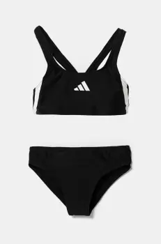 adidas Performance costum de baie pentru copii din doua piese culoarea negru, JN6581 imagine