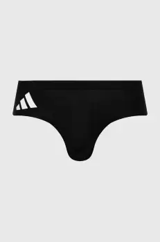 adidas Performance costum de baie Solid culoarea negru imagine