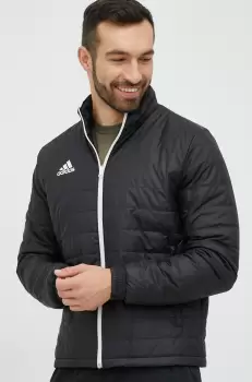 Adidas Performance geaca barbati, culoarea negru, de tranzitie imagine
