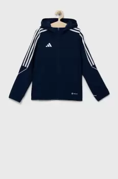 adidas Performance geaca copii TIRO23 culoarea albastru marin imagine