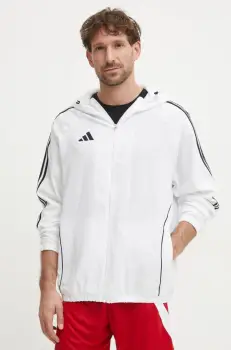adidas Performance geaca sport Tiro 24 culoarea alb, de tranzitie, IM8808 imagine