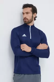 adidas Performance hanorac de antrenament Entrada 22 culoarea albastru marin, cu imprimeu imagine