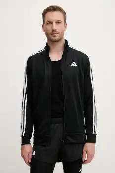 adidas Performance hanorac de antrenament Train Essentials culoarea negru, cu imprimeu, JC7724 imagine