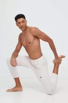 adidas Performance pantaloni de antrenament Design for Training culoarea roz, neted imagine