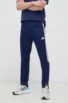 adidas Performance pantaloni de antrenament Tiro 23 culoarea albastru marin, cu imprimeu imagine