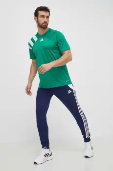 adidas Performance pantaloni de antrenament Tiro 24 culoarea albastru marin, modelator, IS2154 imagine