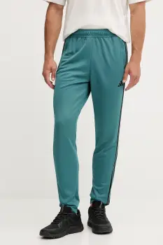 adidas Performance pantaloni de antrenament Train Essentials culoarea verde, cu imprimeu, JW7499 imagine