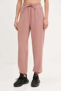 adidas Performance pantaloni de trening Designed for Training culoarea portocaliu, uni, JN7176 imagine