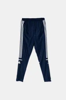 adidas Performance pantaloni de trening pentru copii culoarea albastru marin, modelator, JD4799 imagine