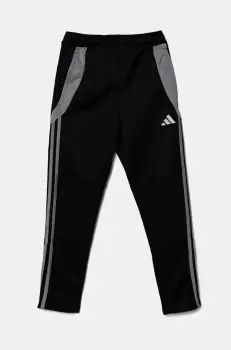 adidas Performance pantaloni de trening pentru copii culoarea negru, cu imprimeu, IM9975 imagine