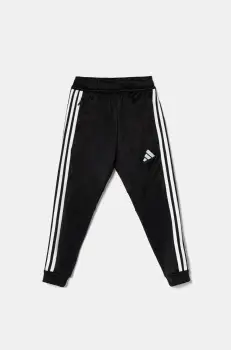 adidas Performance pantaloni de trening pentru copii culoarea negru, cu imprimeu, JD3061 imagine