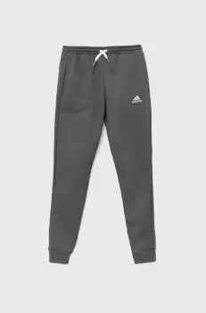 adidas Performance pantaloni de trening pentru copii ENT22 SW PNTY culoarea gri, neted imagine