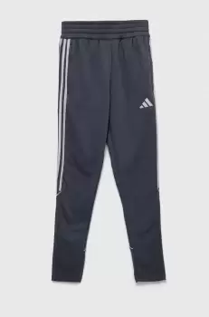 adidas Performance pantaloni de trening pentru copii TIRO23L SW PNTY culoarea gri, modelator imagine
