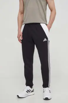 adidas Performance pantaloni de trening Tiro24 culoarea negru, cu imprimeu, IP1976 imagine
