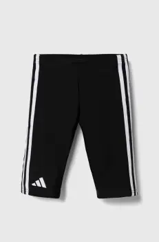 adidas Performance pantaloni scurti copii 3SAM culoarea negru, talie reglabila, HR7479 imagine