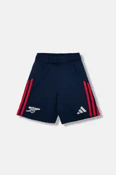 adidas Performance pantaloni scurti copii AFC culoarea bleumarin, talie reglabila, JI9547 imagine