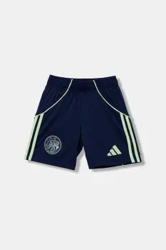 adidas Performance pantaloni scurti copii AJAX culoarea bleumarin, talie reglabila, JI9570 imagine