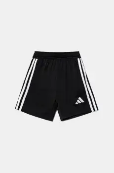 adidas Performance pantaloni scurti copii culoarea negru, cu imprimeu, talie reglabila, JD0599 imagine