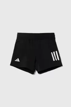 adidas Performance pantaloni scurti copii culoarea negru, talie reglabila imagine