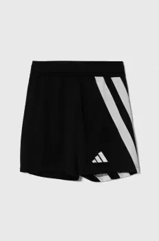 adidas Performance pantaloni scurti copii FORTORE23 SHO Y culoarea negru, talie reglabila imagine