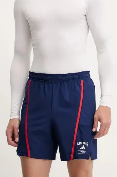 adidas Performance pantaloni scurti de antrenament Designed for Training culoarea bleumarin, JE8234 imagine