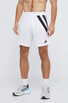 adidas Performance pantaloni scurti de antrenament Fortore 23 culoarea alb imagine