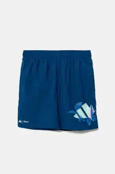 adidas Performance pantaloni scurti de baie copii culoarea albastru marin, JF8441 imagine