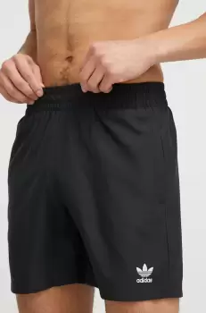 adidas Performance pantaloni scurti de baie culoarea negru imagine
