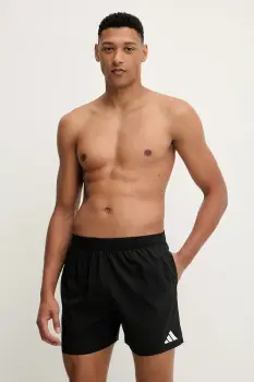 adidas Performance pantaloni scurti de baie Essentials culoarea negru, JX2673 imagine